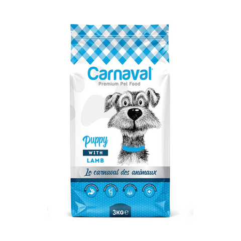 Carnaval Puppy Dog Food Lamb 3kg