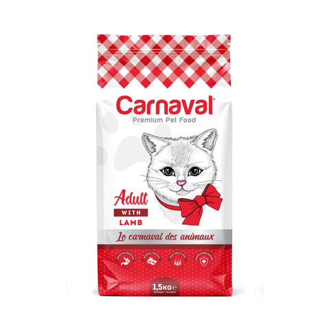 Carnaval Adult Cat Food with Lamb 1.5kg